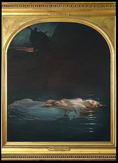 O jovem mártir, 1855 de Hippolyte Delaroche